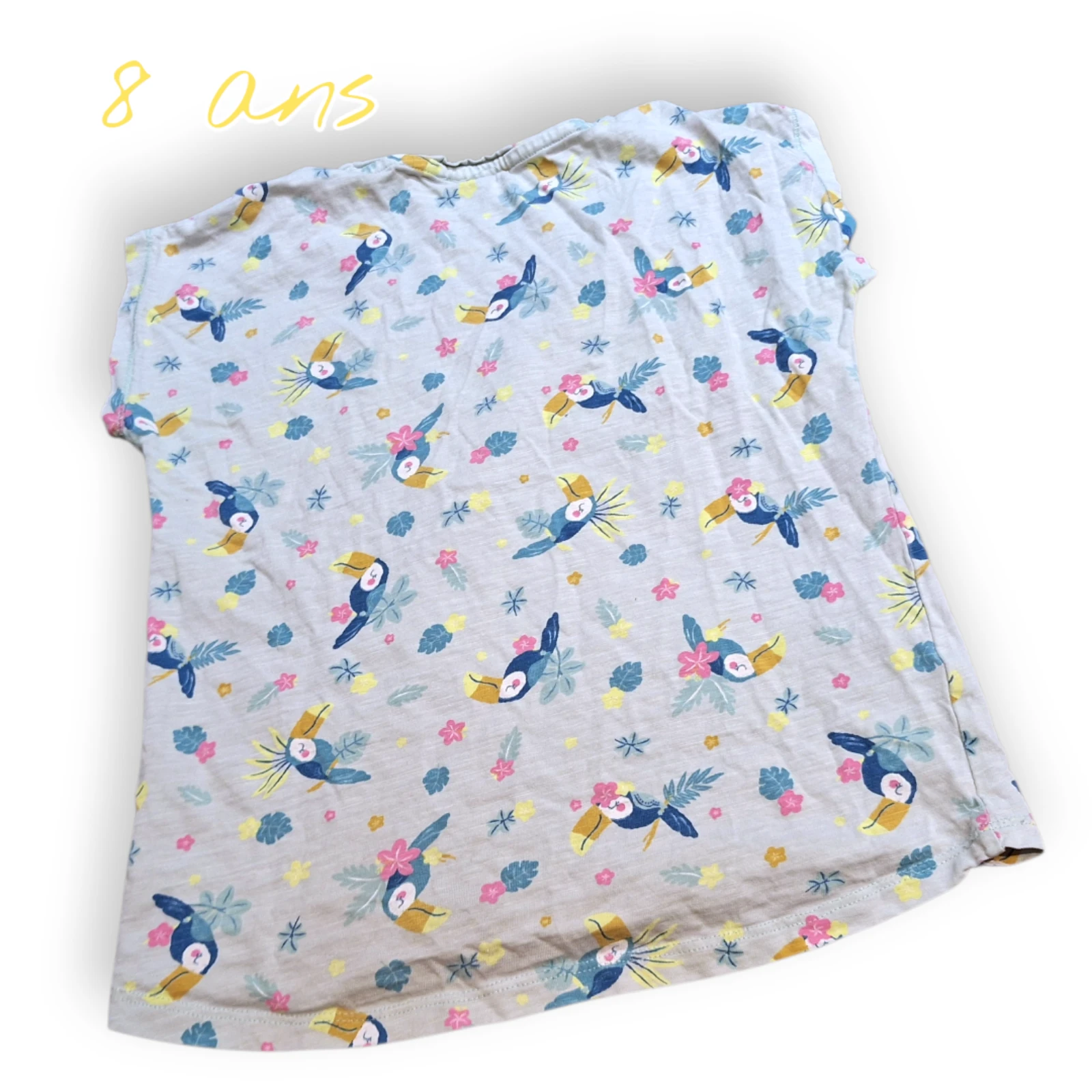 T-shirt DPAM 8 anos – motivo tucano – photo 2